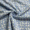 Burn out Single jersey print fabric