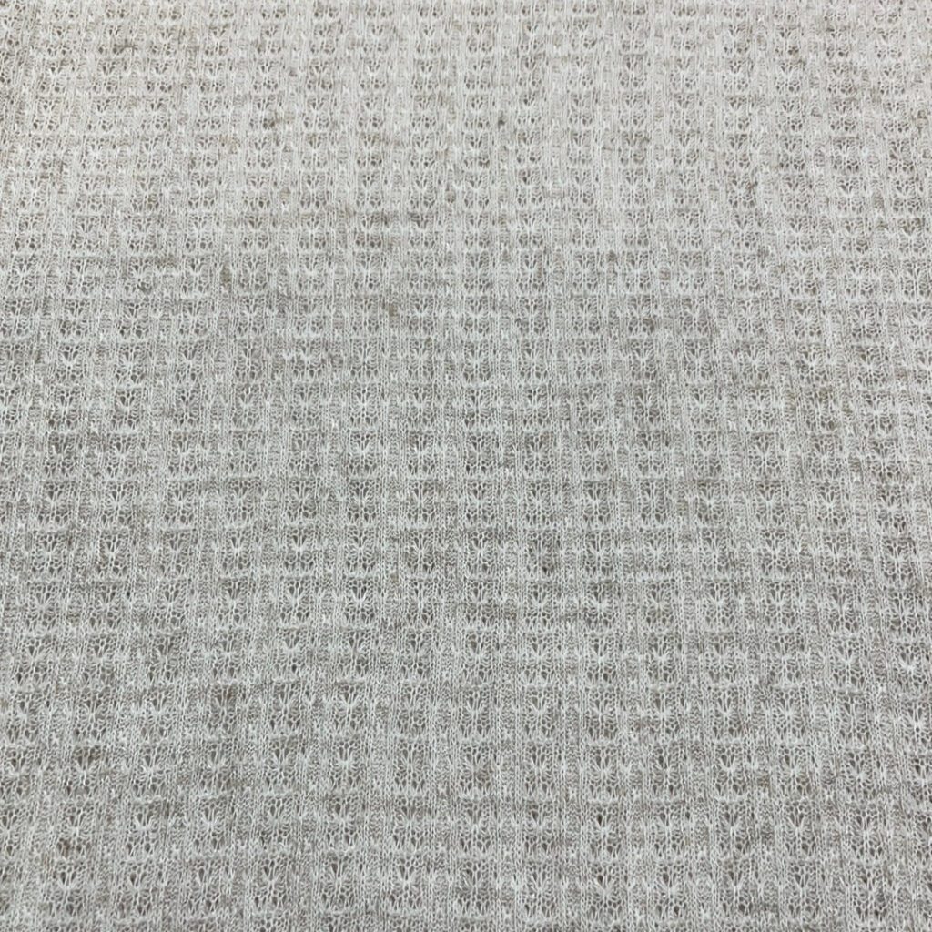 COTTON VISCOSE POINTEL WAFFLE