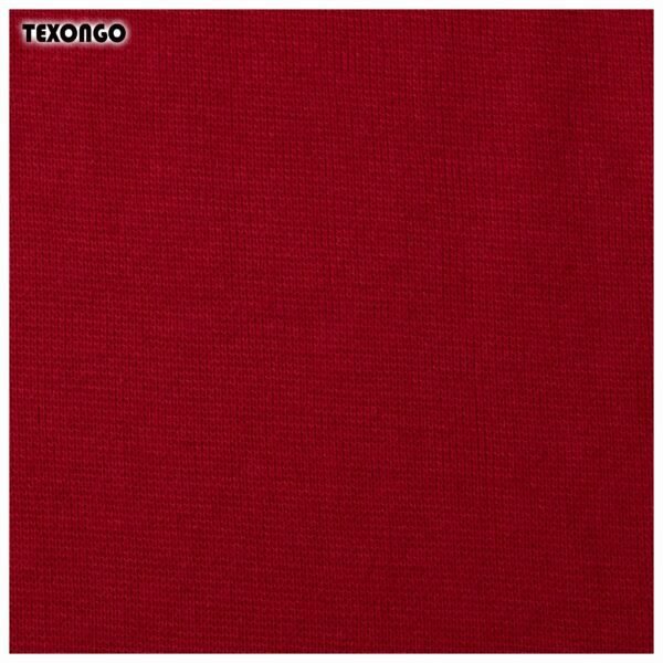 Red Cotton Rib