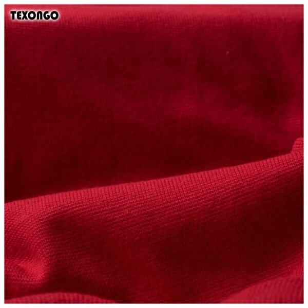 Red SPANDEX RIB
