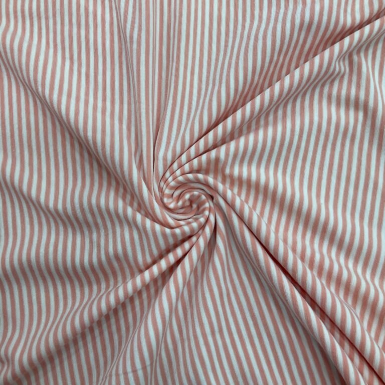 POLYESTER LYCRA SINGLE JERSEY STRIPE