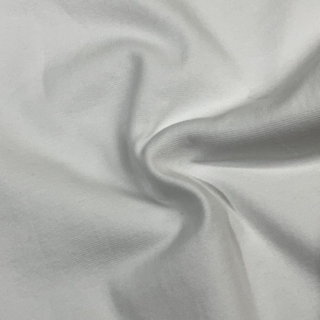 Cotton spandex rib fabric